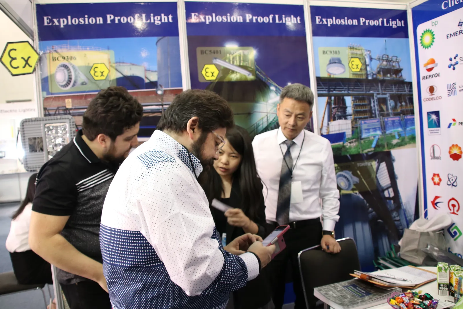 TORMIN exhibition display — Expo Electrica Internacional 2018, Mexico City, Mexico.