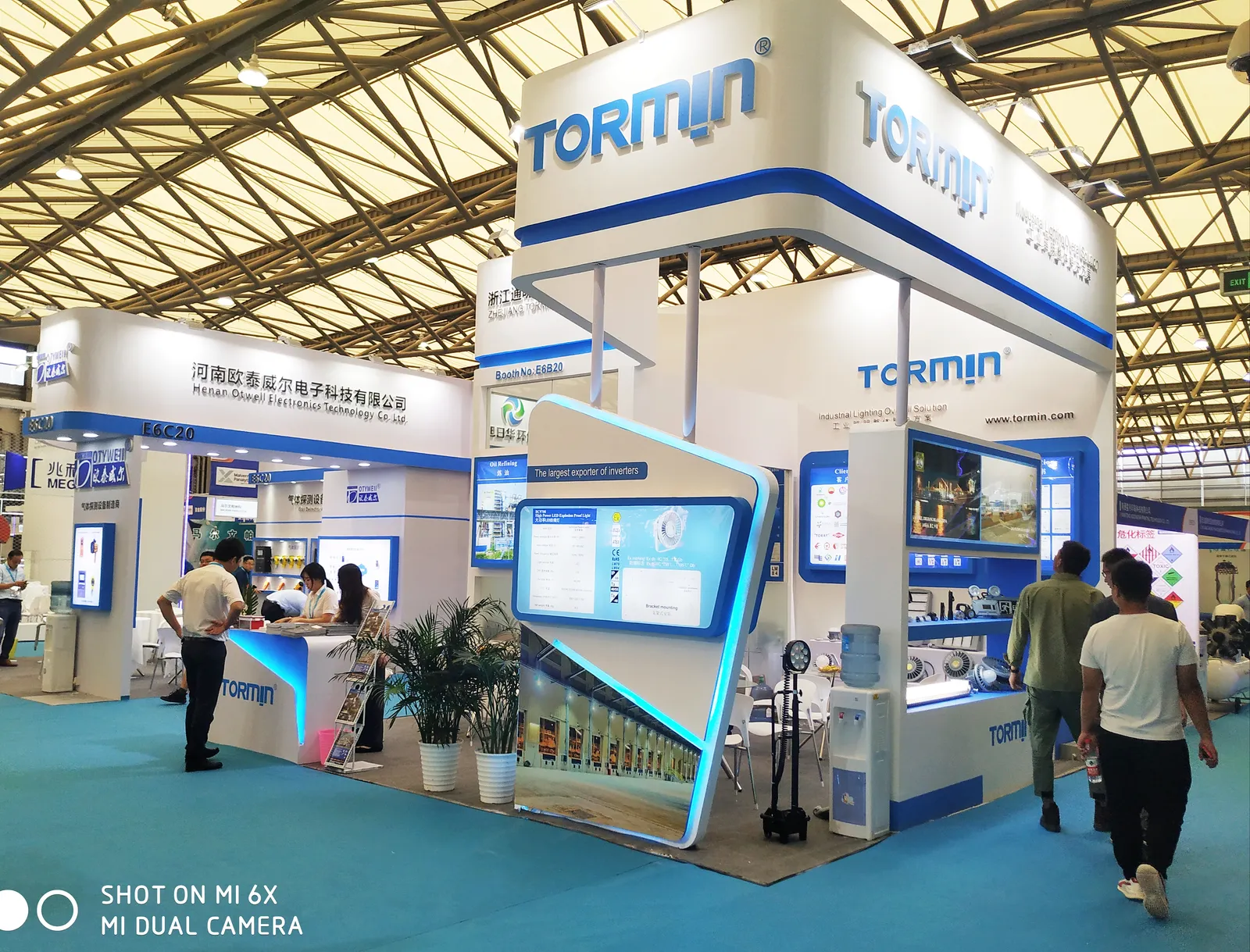 TORMIN exhibition display — ICIF China 2019, Shanghai, China.