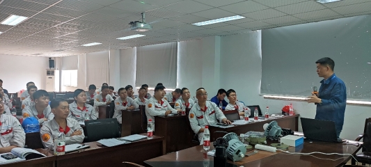 Technical presentation to Huafeng personnel