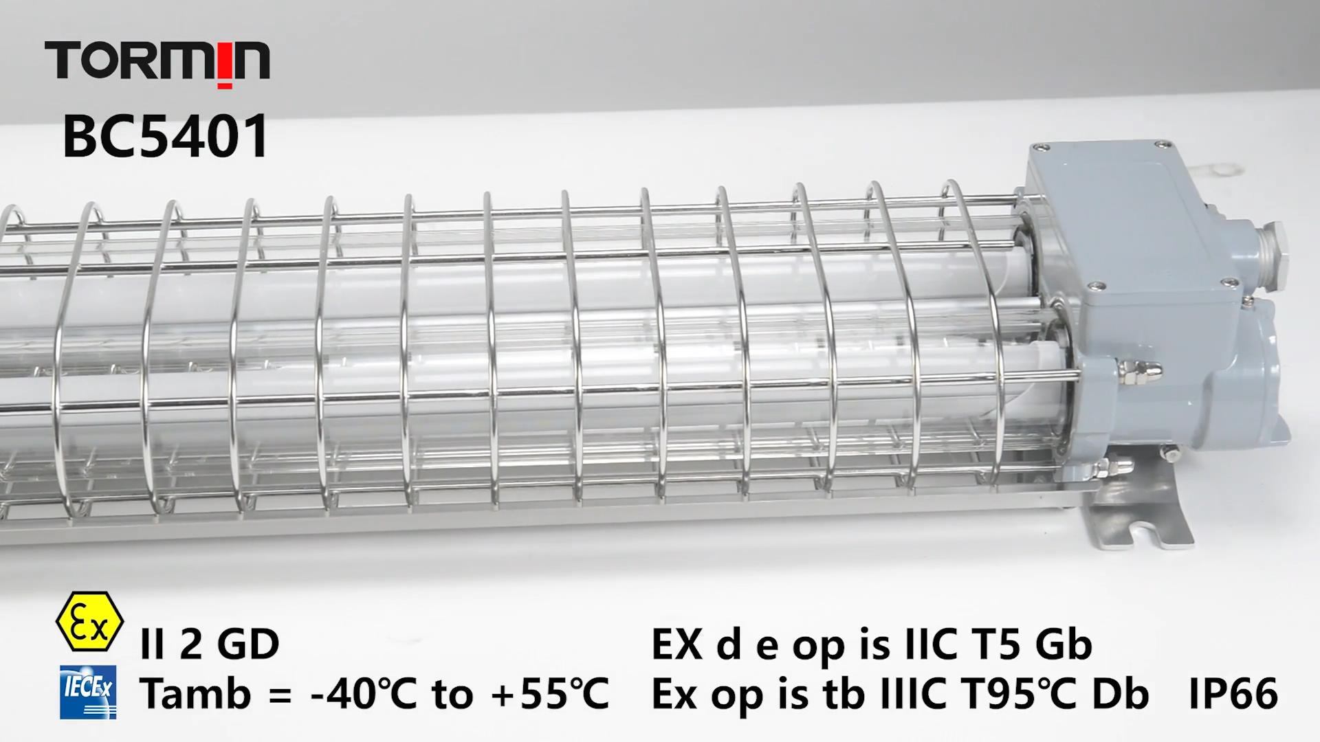 BC5401 LED Explosion Proof Tube light Product Introduction