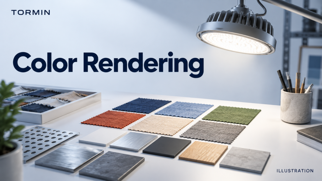 Color Rendering in LED Lighting: What CRI Tells You — conceptual illustration