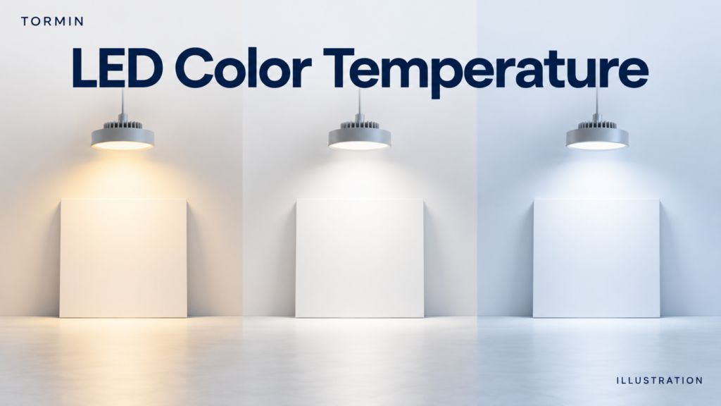 LED Color Temperature: Warm, Neutral and Cool White — illustrative cover