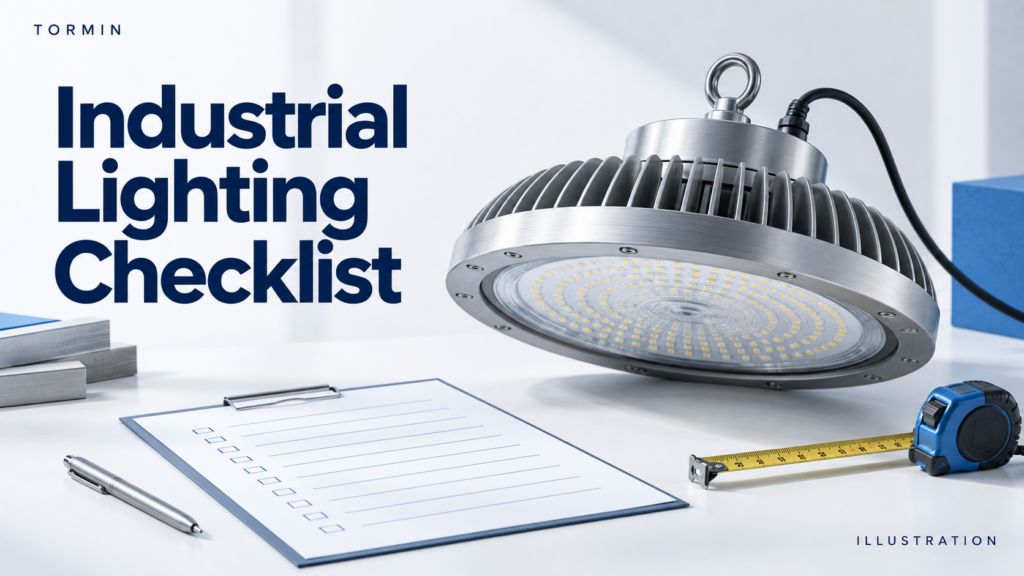 Industrial Lighting Enquiry Checklist: What to Send — illustrative cover
