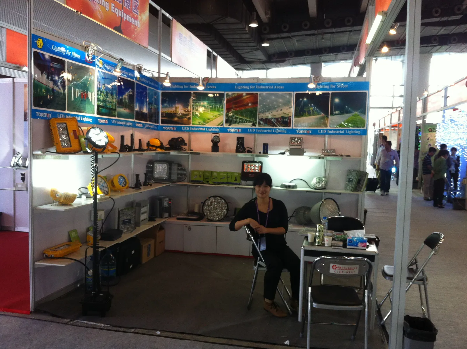 TORMIN display at the Canton Fair autumn session, 2013.