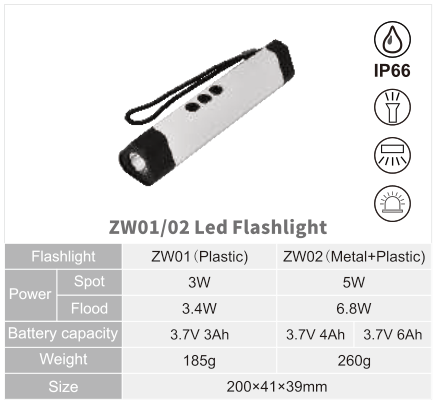 ZW01 / ZW02 original catalogue specification table; open the full-size image or download the catalogue for configuration details.